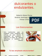 Edulcorantes