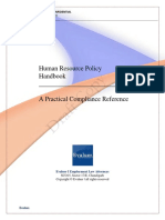 HR Policy Manual PDF