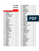 Daftar Obat Klinik Pratama Dehasen