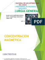 METALURGIA GENERAL Concentracion Magnetica