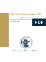 China MSME Finance Report 2016