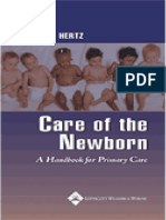 David E Hertz-Care of The Newborn - A Handbook For Primary Care-Lippincott Williams & Wilkins (2005) PDF