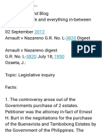 Arnault V Nazareno Digest