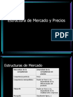 Estructura de Mercado y Precio