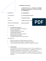 Informe Final de Capacitación