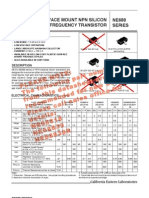 Surface Mount NPN Silicon High Frequency Transistor NE688 Series