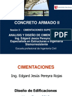 Sesion 3 - Cimentaciones Superficiales