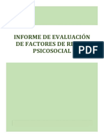 Informe de Factores de Riesgo Psicosocial-Reyser 2018