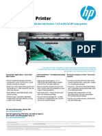 HP Latex 365 Printer Datasheet