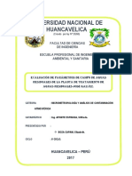 Informe de Evaluación de Parametros de Campo de Aguas Residuales - 2017.