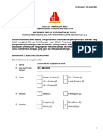 Instrumen Fuft Perlu 2016 Latest