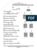 Cantos de Gloria Con Acordes 2017