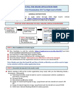 Step by Step Process To Fill Online Applicationform