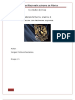 Informe Extraccion Con Disolventes Organicos