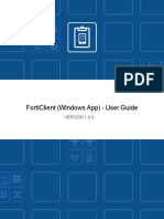 Forticlient v1.0.0 Windows App User Guide