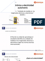 SESION 1 Electronica y Electricidad Automotriz