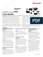 MICRO SWITCH™ Basic Switches Line Guide - 004649-8-EN