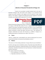 Manufacturing and Maintenance of Transformer