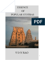 Essence of Popular Stotras PDF