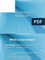 History of Sociology