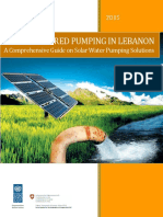 Solar-Powered Pumping in Lebanon