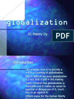 Globalization: Dr. Manny Dy