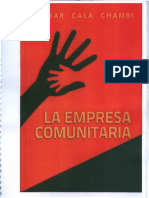 La Empresa Comunitaria, Eduardo Cala Chambi