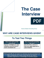 BCG Case Interview