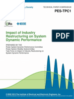 Impact of Industry Restructuring On System Dynamic Performance