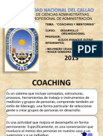 Coaching y Mentoring - Diapositivas