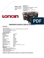 Generador Electrico Loncin Lc-5000 Gasolina P-Manual-0-1