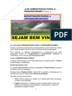 Apostila de Administracao Rural e Empreendedorismo