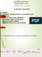 Requisitos de Calidad