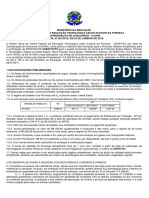 Edital 001-2018 Cefet Prof. Substituto