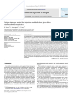 2009 - Fatigue Damage Model For Injection-Molded Short Glass Fibre RF Thermoplastics