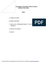 Informe Topografico CH Shima