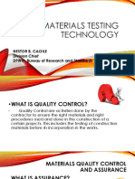 Materials Testing Technology