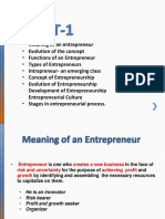 Unit1: Entrepreneurship Development