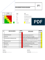 Risk Assessment - House and Building