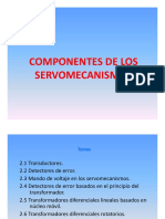 Componentes de Los Servomecanismos