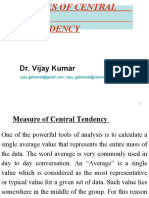 Measures of Central Tendency