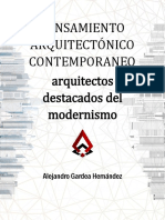 Arquitectos Del Modernismo