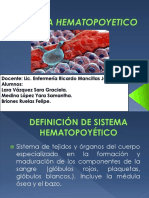 Sistema Hematopoyetico