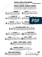 15 Paradiddle Diddle Funk Grooves PDF