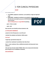 Antibiotics For Clinical Physiscian Summary by Me