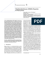 Characterization of Polydimethylsiloxane (PDMS) Properties