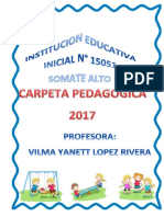 Carpeta Pedagogica