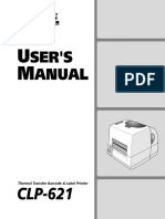 Ser'S Anual: Thermal Transfer Barcode & Label Printer