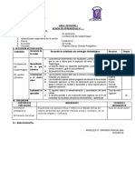 SESIONES DE APRENDIZAJE Opcional I