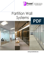 Partition Wall System New Catalog